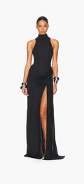 שמלה שסע דגם לירן